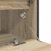 Washbasin Cabinet with Drawers Sonoma Oak