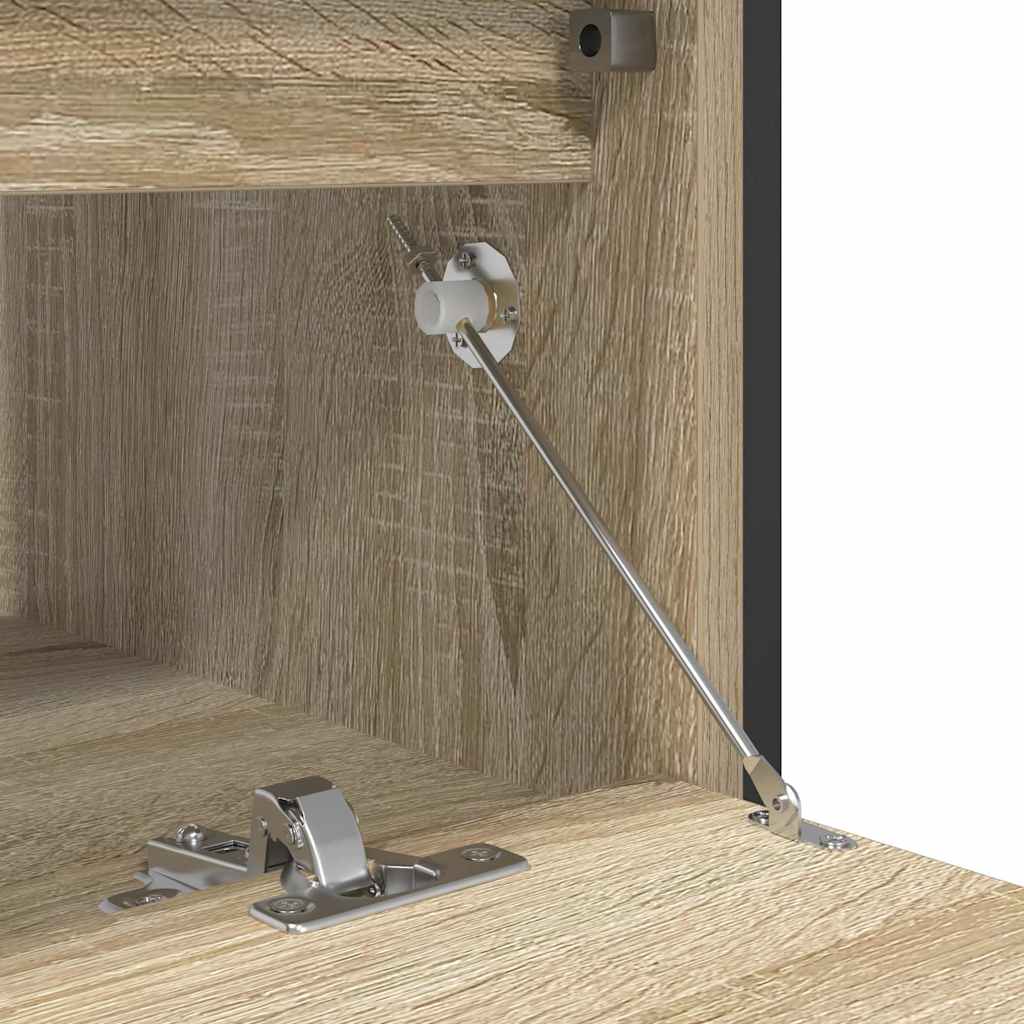 Washbasin Cabinet with Drawers Sonoma Oak