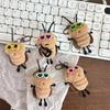 Creativity Cartoon Cockroach Doll Plush Keychain Fun Cockroach Stuffed Doll Plush Toy Pendant Backpack Decoration Accessories
