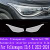 For Volkswagen ID.6 X -2024 Car Gearbox Panel Film Dashboard Protective Sticker Interior Screen Anti-Scratch Accessories