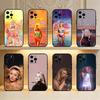 Midnight Sun Z-Zara L-Larsson Custodia per Telefono Per iPhone17,16,15,14,13,12 Plus,Max Silicone Morbido Copertura Nera