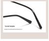 Trendy Cat-Eye Blue Light Glasses with Face-Slimming Design & Flat Lenses