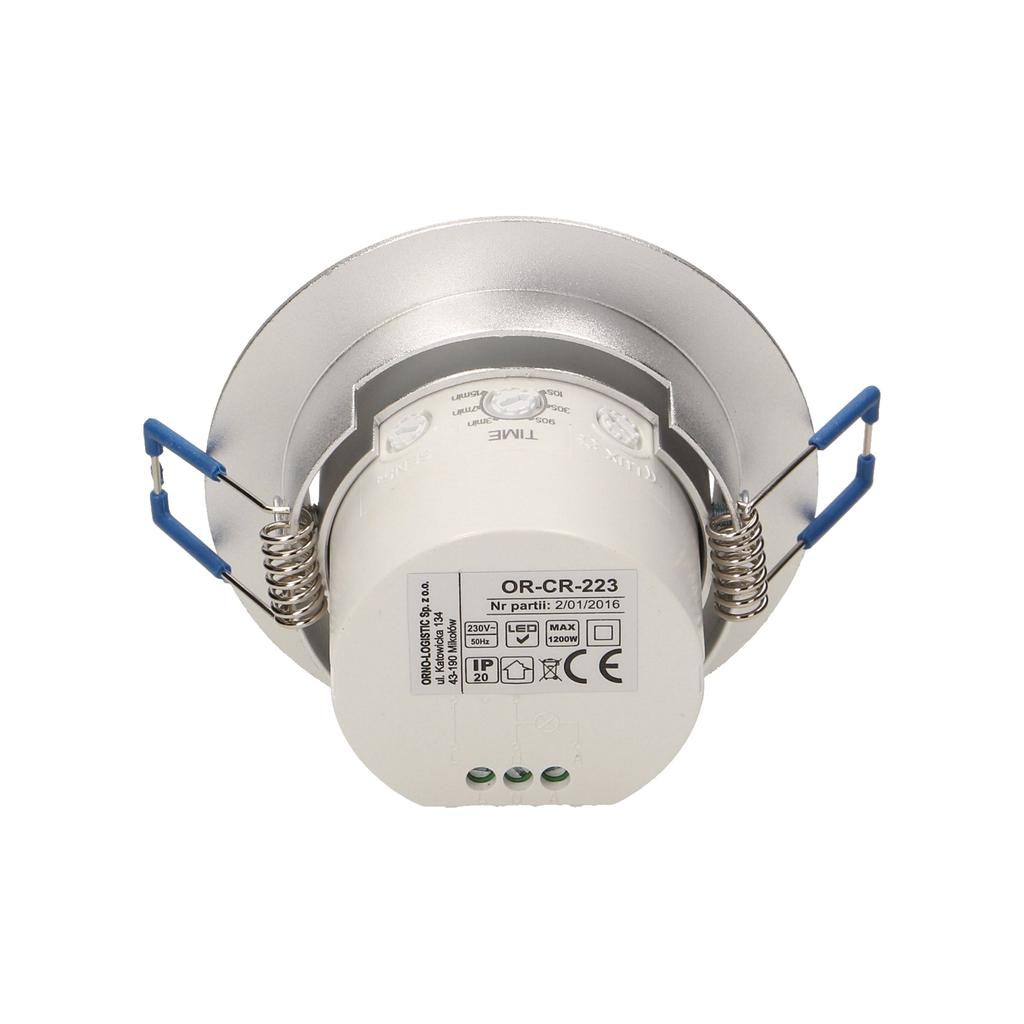 360-degree Flush-Mounted Aluminum Motion Sensor