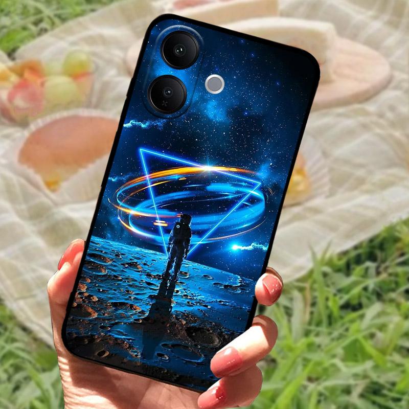 For Vivo V60 Lite 4G 5G 2025 Phone Case Fashion Painting Silicone Soft TPU Casing For VIVO V60Lite Shockproof Back Cover 6.77"