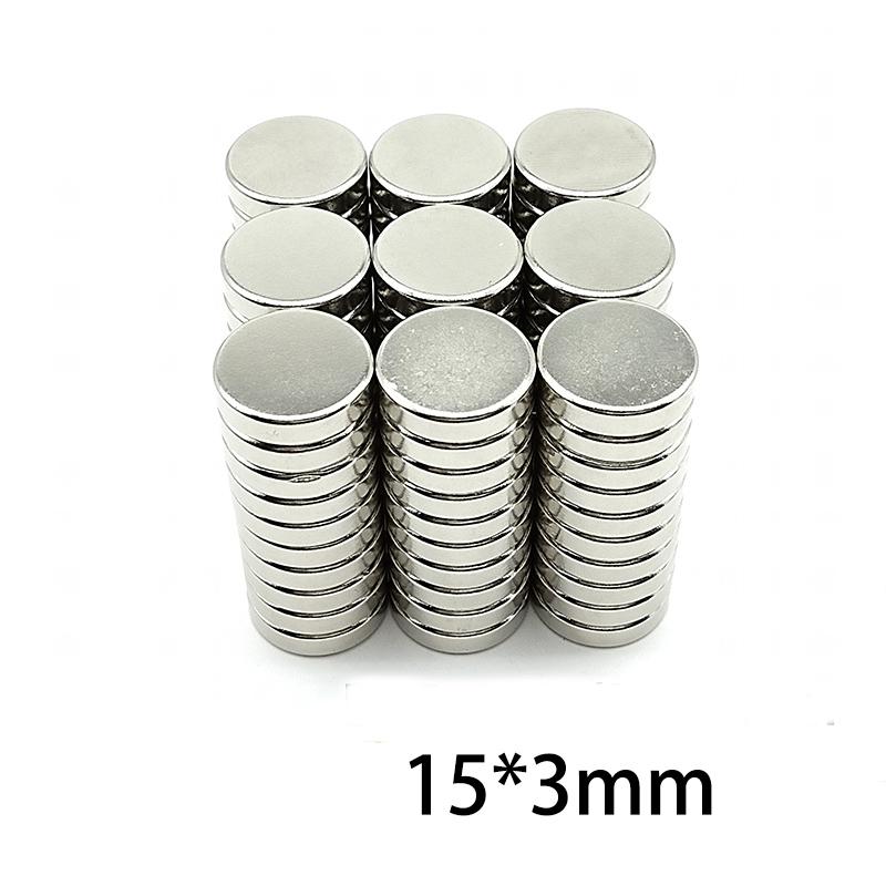 10/20/50 Stück 15x3mm Ultra-Dünne Magnete – Klebescheiben für Küche, Türen & Büroorganisation