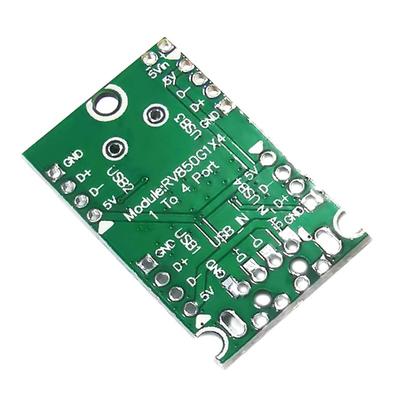 USB 2.0 Expansion Module HUB Concentrator 1 Divides 4 1 Drag 4 Interfaces Transfer Development Board 4 In 1 Connector