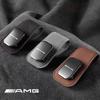 Car Sun Visor Glasses Clip Ticket Card Storage Clamp For Mercedes Benz AMG W203 W205 W206 W211 W220 W212 W201 W210 W108 Brabus