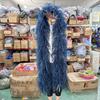 DIY 2 Meter Natürliche Straußenfedern Boa 1 2 3 4 6 Lagen Federn Boa für Hochzeits-Weihnachts-Party-Kleid Dekoration Schal Accessoire Schal