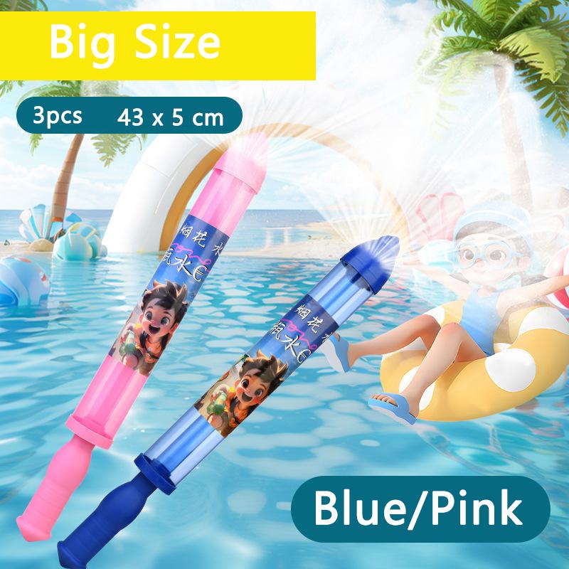 Fireworks Spray Water Gun Kids Toys Outdoor Splash Games Swimming Beach Interactive Pool Lawn Squirt Water Gun Summer Spray Toys
