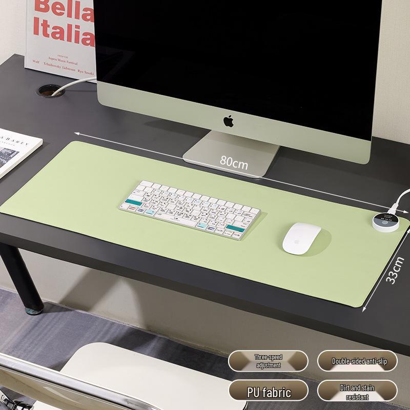 Extra Large Waterproof Heating Desk Pad for Office and Dormitory Use