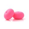 14mm 10Pcs Silicone Beads Food Grade Abacus Teething Beads for Baby Teether Chewing Pacifier Clip Chain BPA Free Accessories