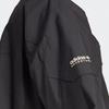 adidas Originals Women's Loose Fit Stand Collar Sports Casual Jacket Black Women IB7374