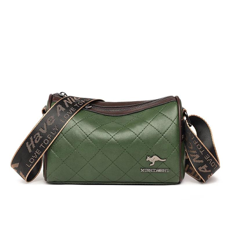 

Кожаная сумка-мессенджер для женщин, вышитая сумка, женская сумка через плечо