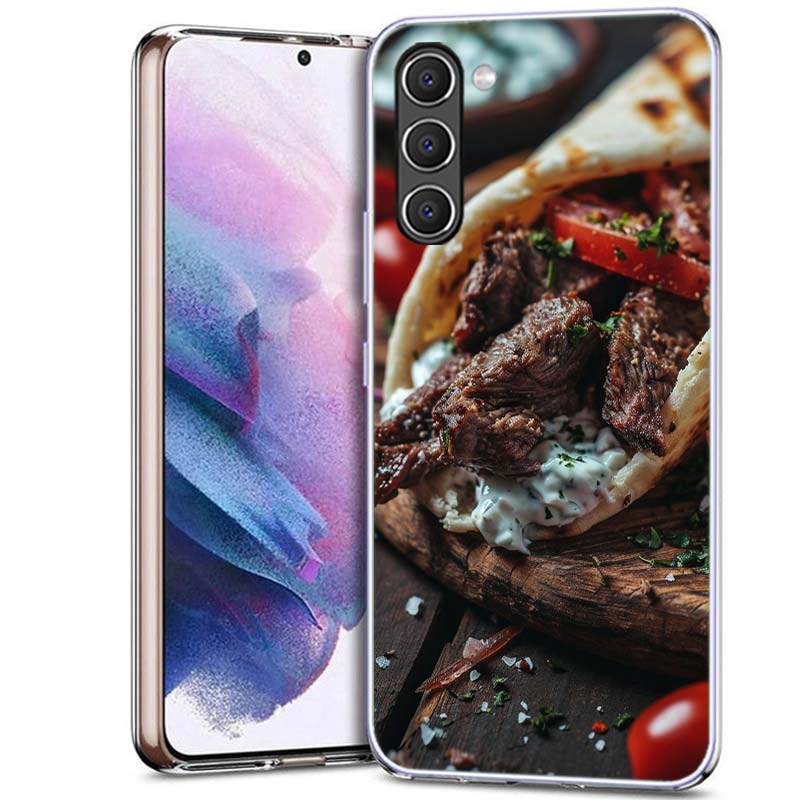 

Cheese Crispy Chicken Beef Packaging Phone Case for Samsung A54 A14 A24 A34 A17 A37 A57 A55 A35 A25 A15 A13 A23 A33 A53 A07 A05S Samsung A53
