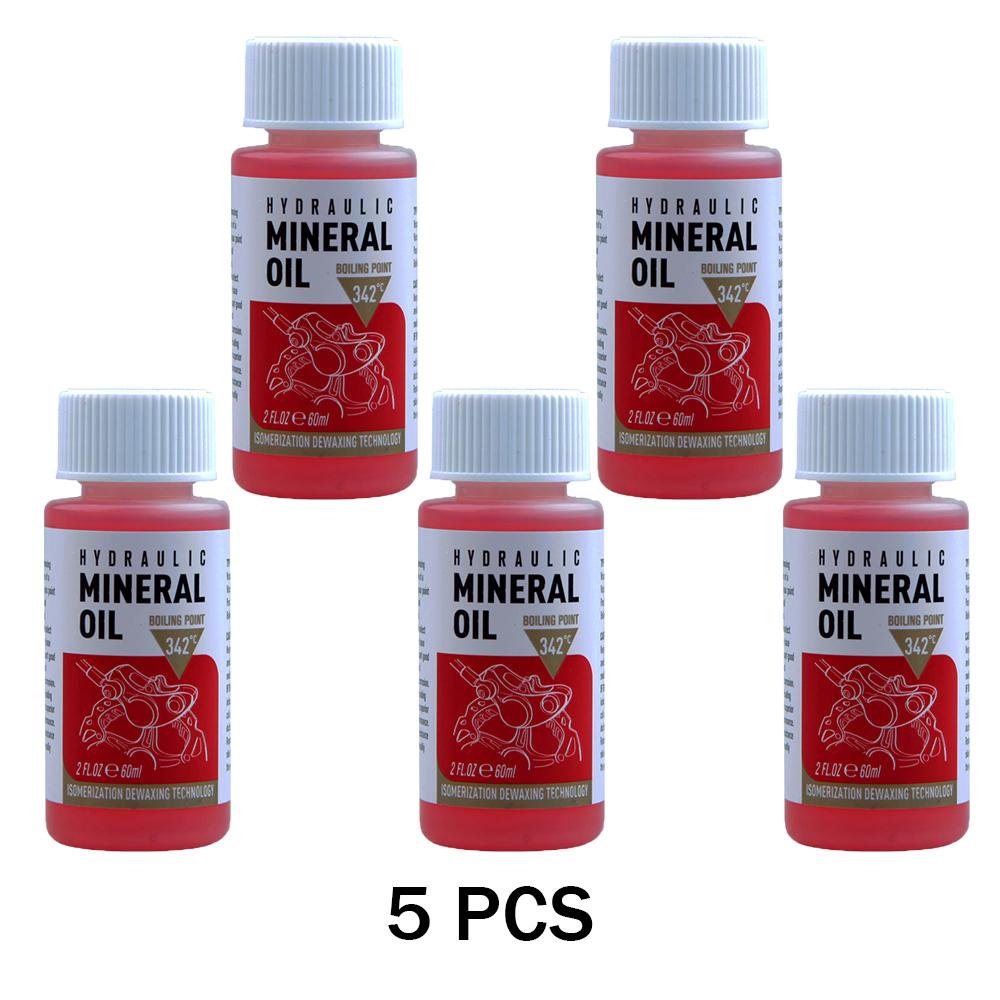 60Ml Bicycle Brake Oil Mountain Bikes Maintenance Brake Fluid Mineral Oil System Fluid Bike Repair Accessories Oil Injector