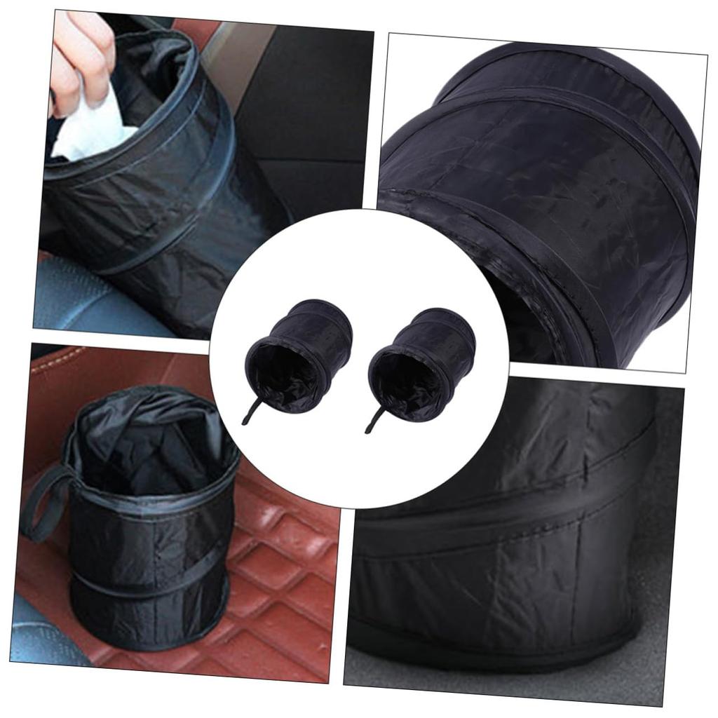 CHILDWEET 2pcs Car Trash Trash Trash Trash Bin Auto Car