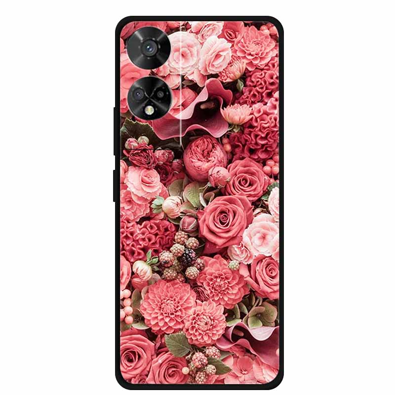 

For TCL 50 SE Case Funny Painted Soft Silicone Back Cover for TCL 50 XE TPU Cool Skeleton Hand Protective Bumper Coque TCL 50 TCL 50