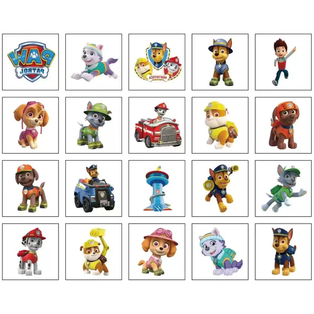 

20pcs/set Cartoon Kpop Demon Hunters Temporary Tattoo Sticker Rumi Cute Waterproof For Funny Party Gift Kid Friendly Entertaining Play Safe 2