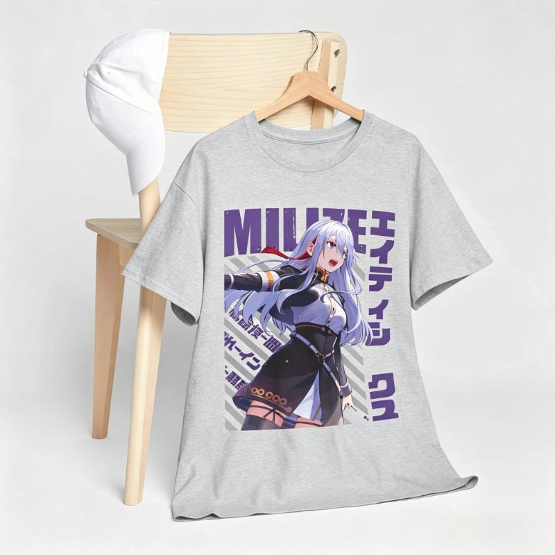 Summer Anime Rich Tshirt Gift Otaku Tshirt Japanese Shirt Kawaii Pattern Shirt Unisexs Short Sleeved Shirt