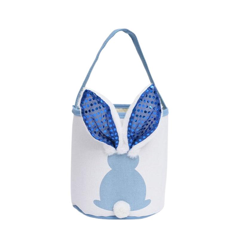 

Light Up Easter Basket Portable Candy Bucket Gift Bag for Egg Hunt Party Favors Holiday Decorations Celebration As Shown