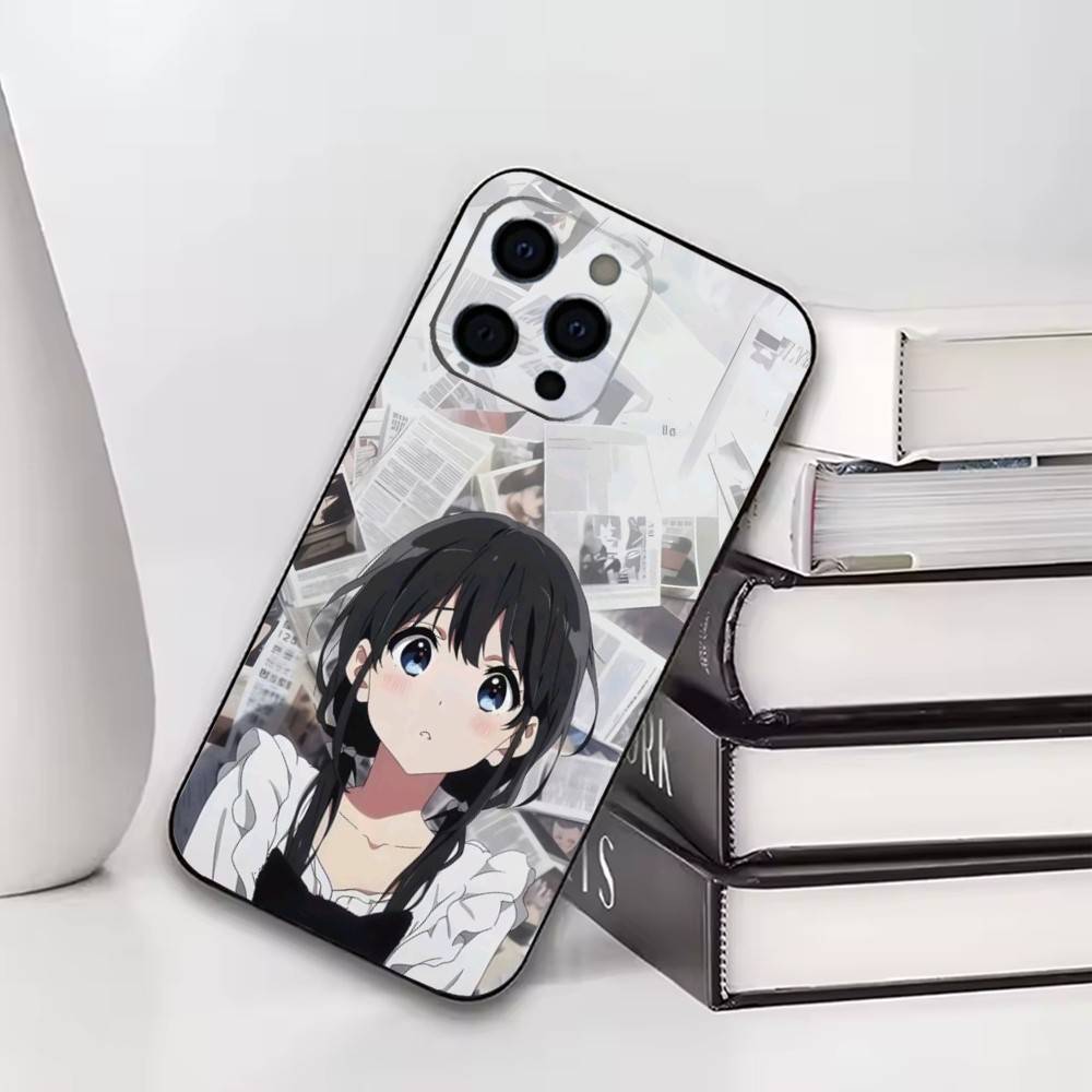 Tamako Kitashirakawa Phone Case For iPhone17,16,15,14,13,12,11 Plus,Pro Soft Silicone Black Case
