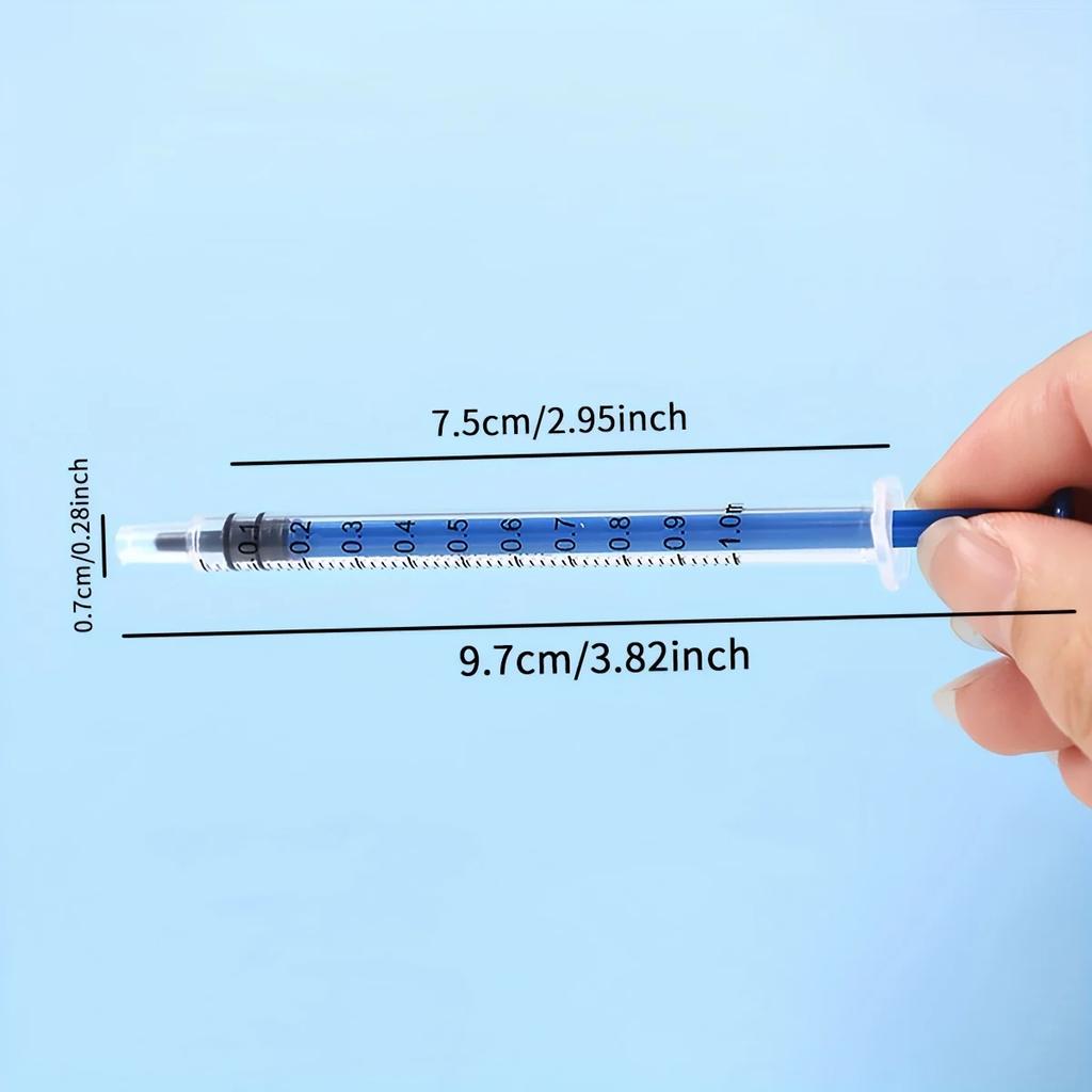1pc-1ml plastic syringes, individually sealed with measuring function, suitable for feeding pets, oil or glue applicators