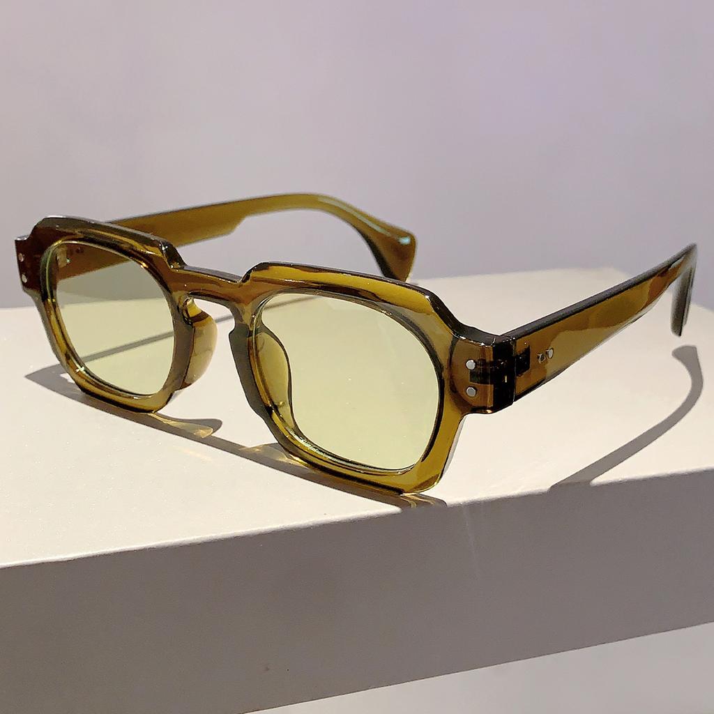 Vintage Square Sunglasses New in Stylish Candy Color Women Eyewear  Fashion Brand Design UV400 Protection Men Shades