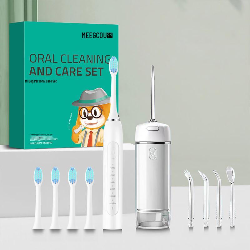 

MIGOO MC560 Electric Toothbrush & Water Flosser Personal Care Set