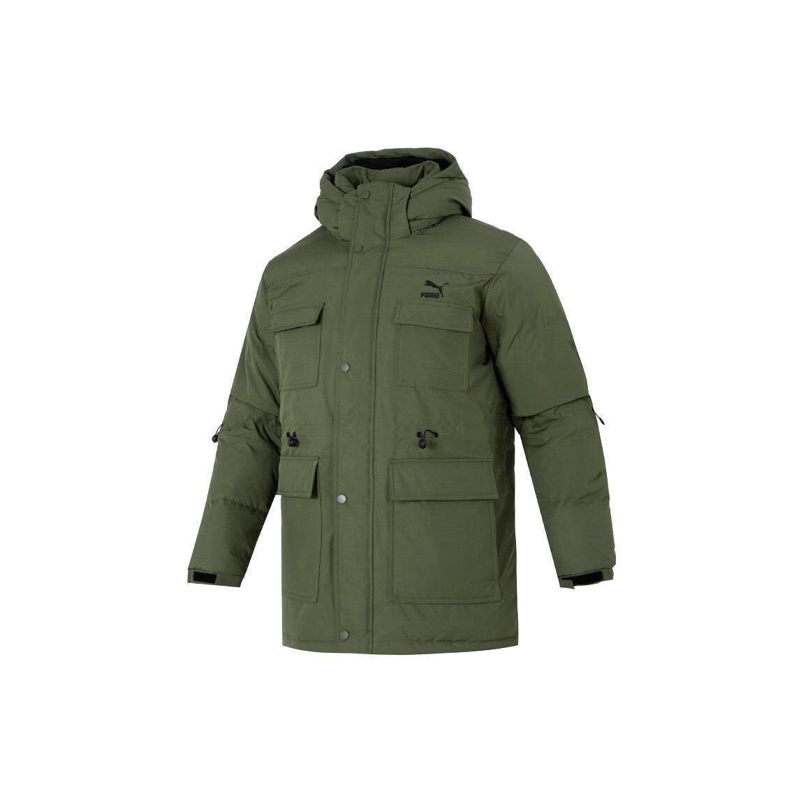 

PUMA Pocket Coat Green 539760-95 S