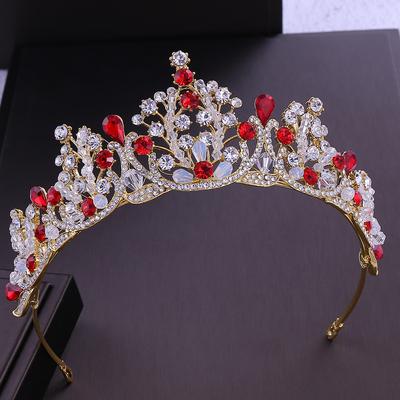 New Wedding Jewelry and Hair Accessories Korean Rhinestone Hand-beaded Wedding Accessories Bridal Crown Headband