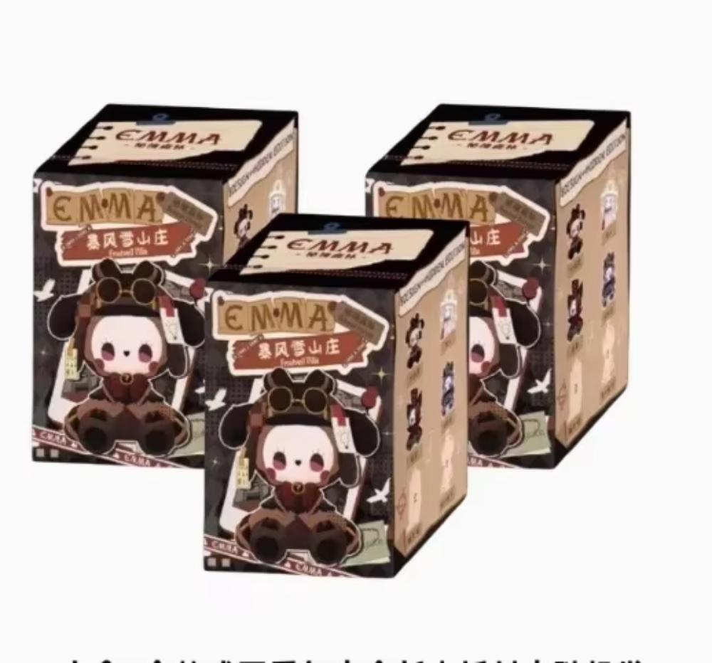 EMMA Secret Forest Frostveil Villa Series Cute Action Anime Figures Kawaii Toys figure Dolls Gift Toys