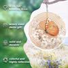 10 Inch Hanging Wind Spinner with 360 Degree Hook for Balcony Garden Decor Spring Summer Outdoor Decoration