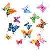 12Pcs 3D Butterfly Wall Stickers Decor Butterflies for Wedding Decoration Magnet Fridge Decals Decoration Sticker Color Sticker