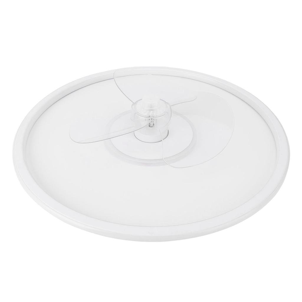 LED Ceiling Light with Fan 19.6 Inch 3000K to 6000K Dimmable 6 Speeds Modern Round Ceiling Fan Light with Remote for Bedroom Kitchen