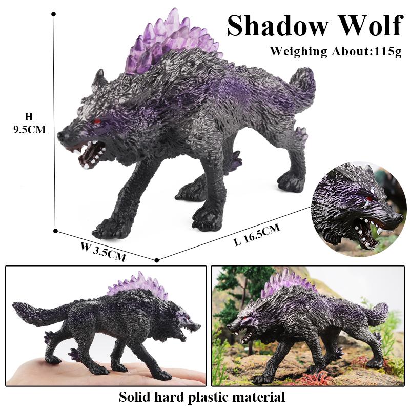 Oenux Phoenix Cerberus Ice Monster Model Cerberus Griffin Dragon Dinosaurs Action Figures Animals Toy Collection Kid Gift