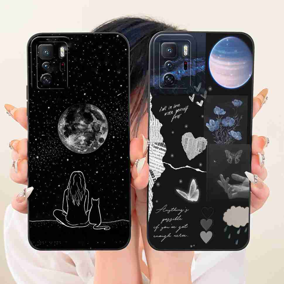 For Redmi Note 10 Pro China 6.6" Case Simple Cute Cartoon Rabbit Silicone Back Cover For Redmi Note 10Pro 10 PRO 5G Phone Cases