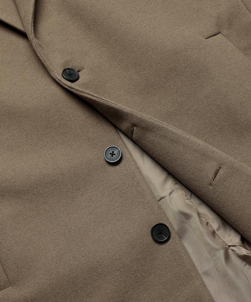 Lemain Second Wool Blend Oversized Single Coat [Beige]