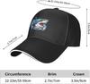 Painted Great White Shark Premium Adjustable Baseball Cap for Unisex and Women - Outdoor Sports, Sun Protection