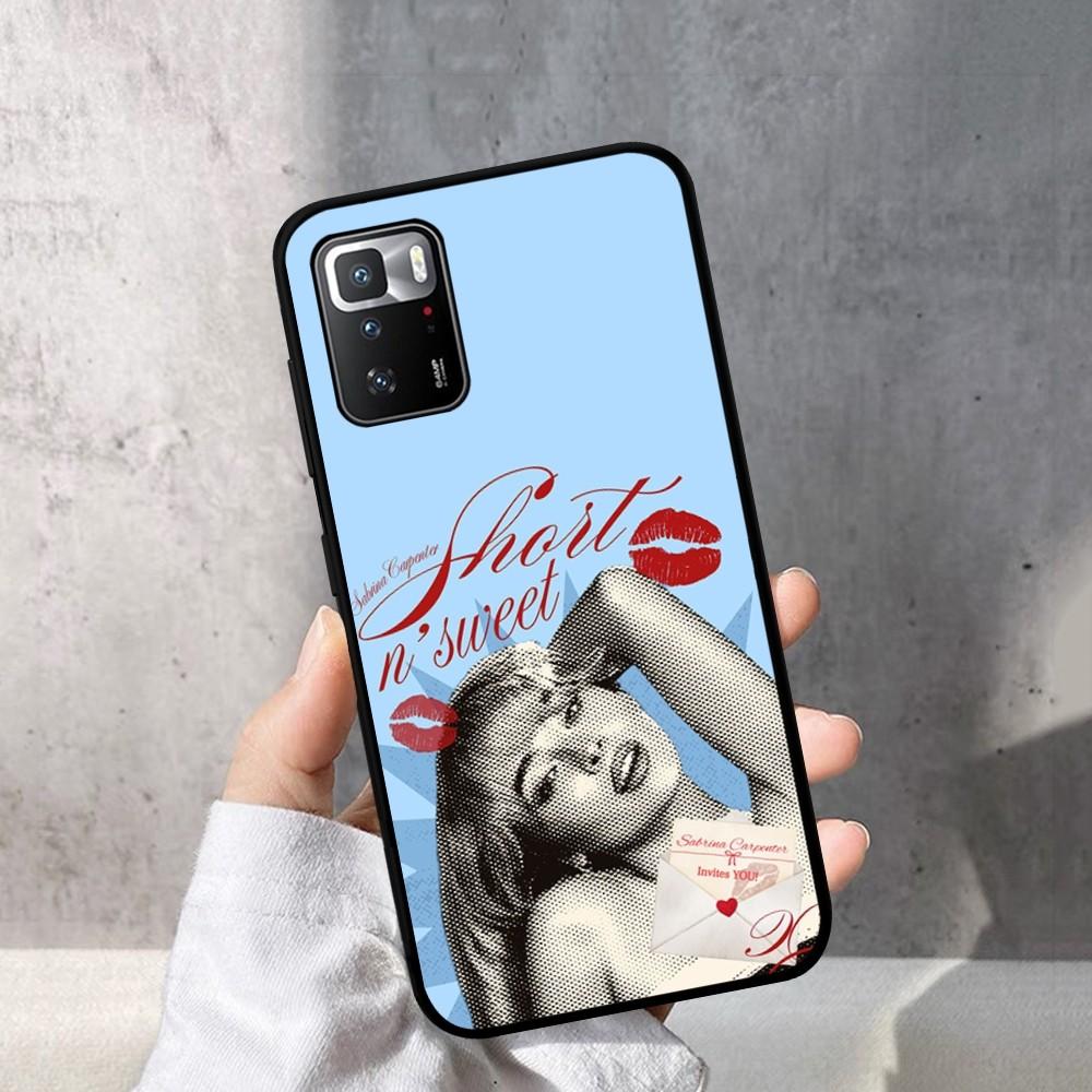 

Чехол для телефона Singer S-Sabrina C-Carpenter для Redmi Note 4 X 5 A 6 7 8 T 9 9S 10 11 11S 11Epro Poco M3 Pro Redmi Note 11S