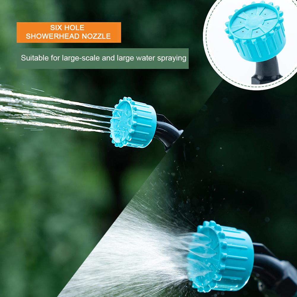 Elektryczny Opryskiwacz do Roślin Akumulatorowy Opryskiwacz Ogrodowy z Teleskopową Lanca Przenośny Opryskiwacz Wodny z 2 Dyszami i Wężem 2/4/6/10M