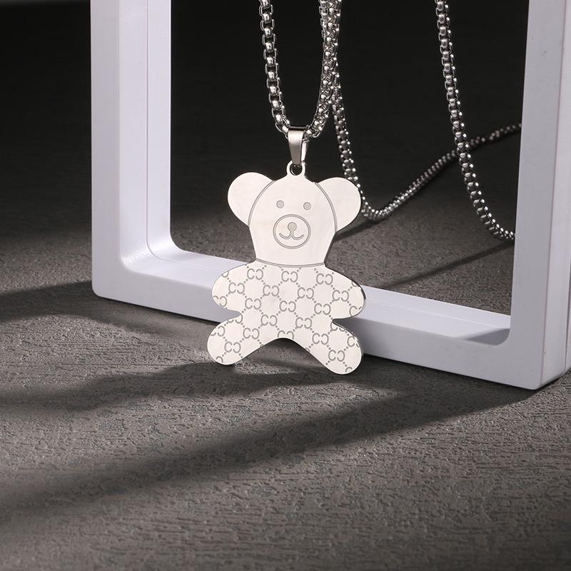 Men's Titanium Steel Hip Hop Pendant Necklace - Trendy, Non-fading Street Style