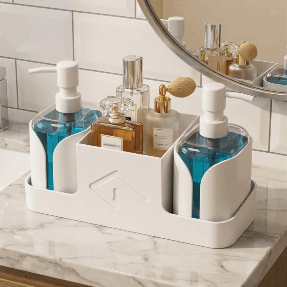 Refillable Soap Dispenser Set Pump Bottle Hand Soap Dispenser Dish Soap Dispenser  Hotel