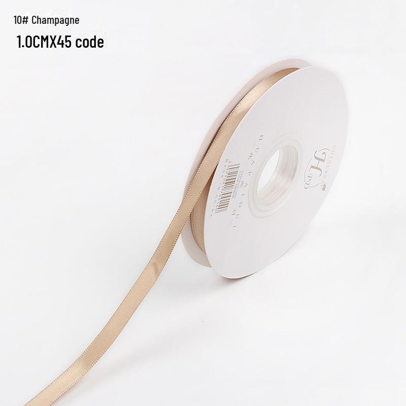 Bright Polyester Ribbon for Flower Packaging and DIY Gifts