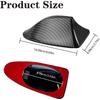 Car Shark Fin Antenna Weather-proof Fin Shape Auto Roof Aerial Base Self Adhesive Radio Signal Base Universal Fin Antenna Cover