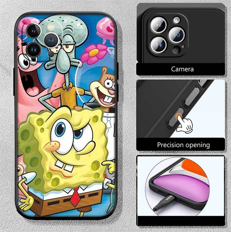 SpongeBob Patrick Star Case for Samsung Note 20 10 S25 Plus Ultra Lite FE M20 M21 M30 M31 M51 A11 A26 A51 A52 A53 A56 A70 A71 A72 A73