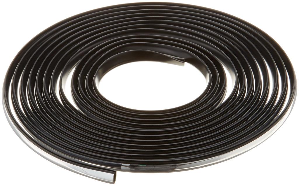 Create X338 U-Shaped Edge Mold, Width 0.2 inches (7 mm), Total Length 16.4 ft (4 m), Chrome