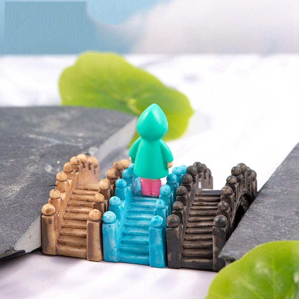 Resin Craft Jiangnan Small Bridge Small Bridge Resin Bridge Miniatures   Decoration Accessories