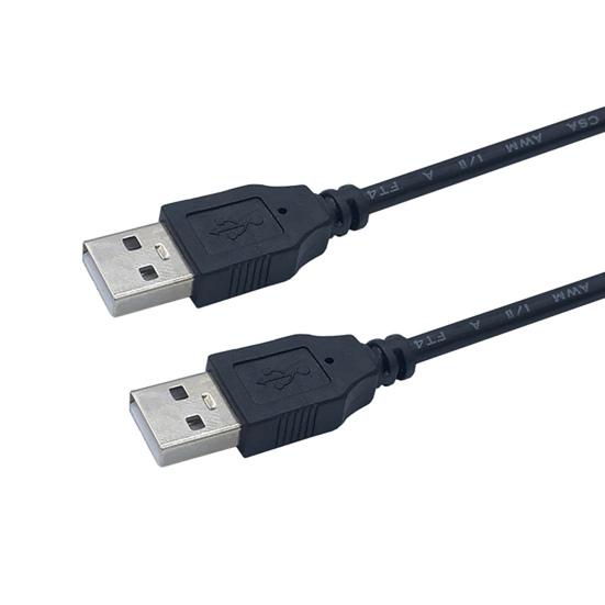 Datový kabel Vysokorychlostní přenosový kabel se stabilním výstupem bez ovladače USB 2.0 A na mužský a mužský datový přenosový kabel pro radiátor