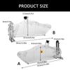 Universal Clear Blade Protectors For 7 10Inch Table Chainsaws Enhances Dust Collection System Protections Guards
