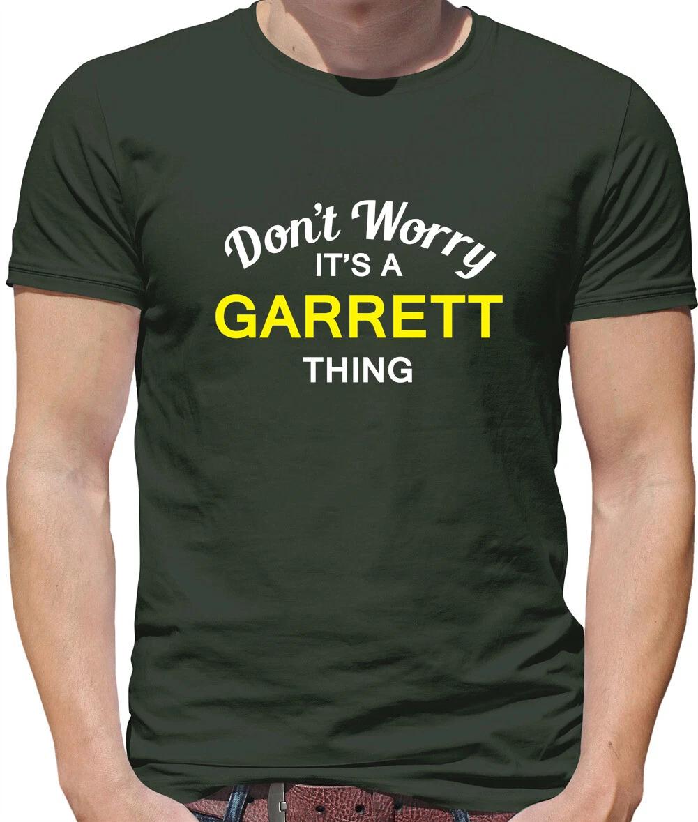 Don t Worry It s a GARRETT Thing! - Mens T-Shirt - Surname Custom Name Family L